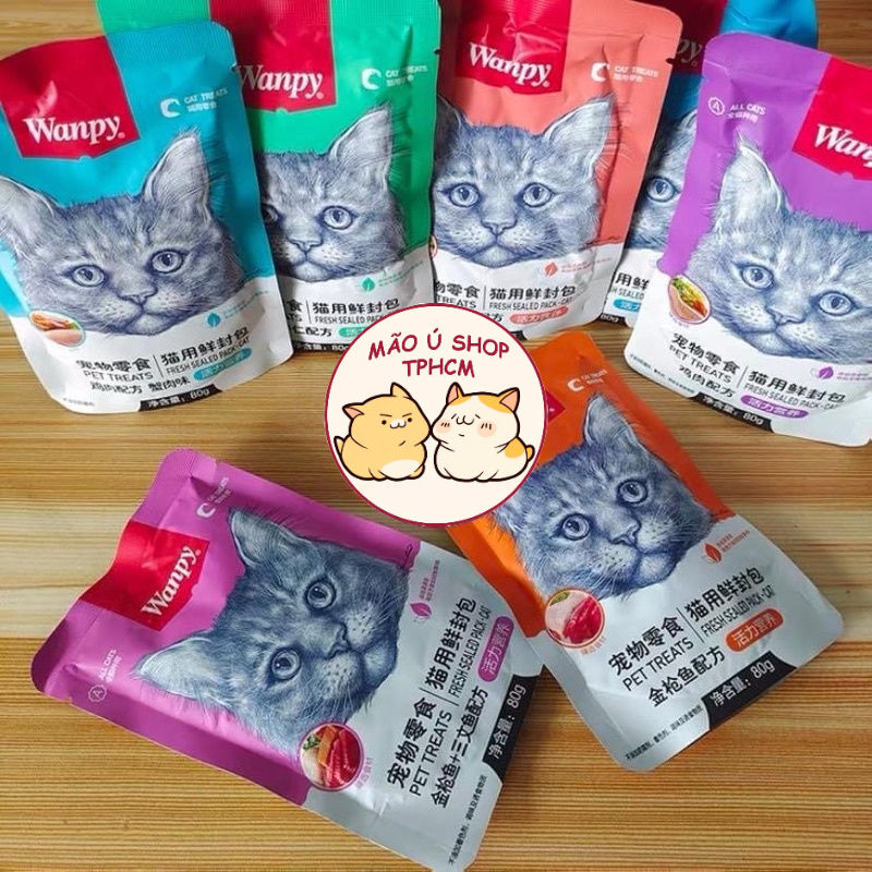 PATE WANPY 80G CHO MÈO