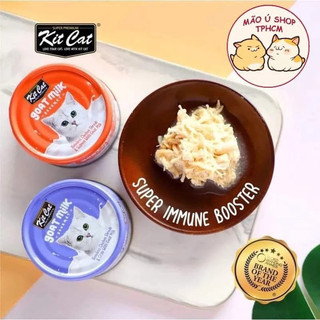 [COMBO 12-60 LON 70G] PATE KITCAT GRAVY VÀ SỮA DÊ CHO MÈO