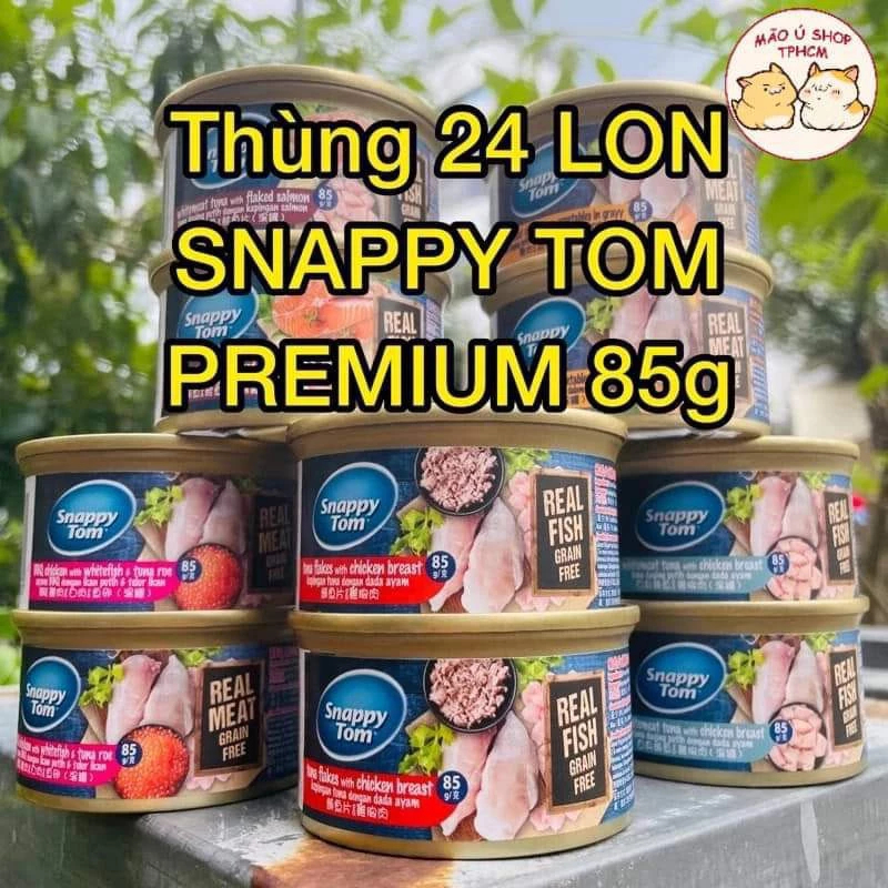 [COMBO 12-60 LON] PATE SNAPPY TOM PREMIUM LON 85G