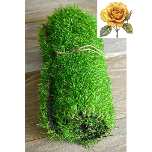 [ 25cm x 50cm] Tấm cỏ nhựa xanh cao cấp trang trí hồ cá, sân vườn, mô hình 25cm x 50cm