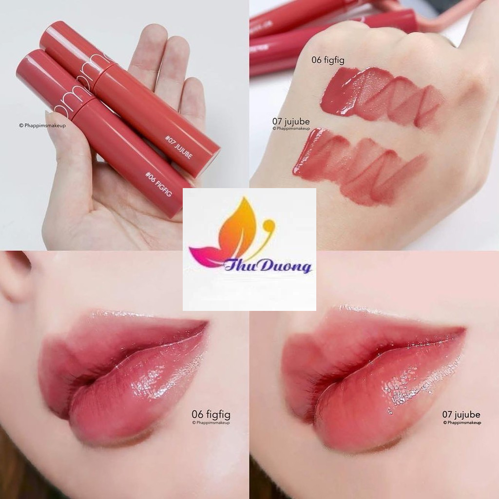 Son Tint Lì Roamnd Juicy Lasting Tint #06FIGFIG #07JUJUBE