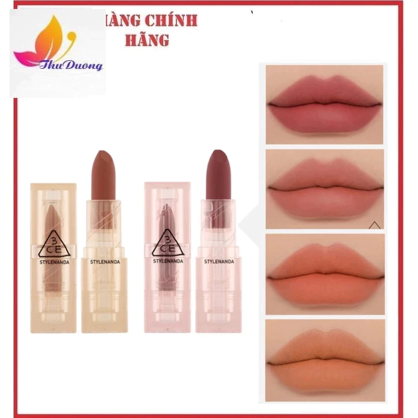 Son Thỏi 3CE Soft Matte Lipstick Warm & Cold Edition