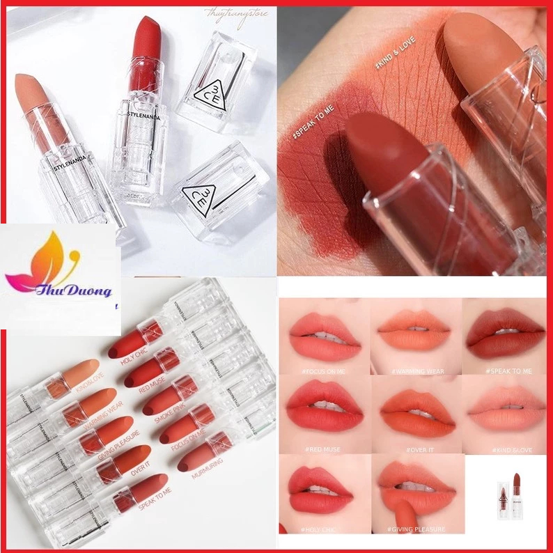 Son 3CE Soft Matte Lipstick