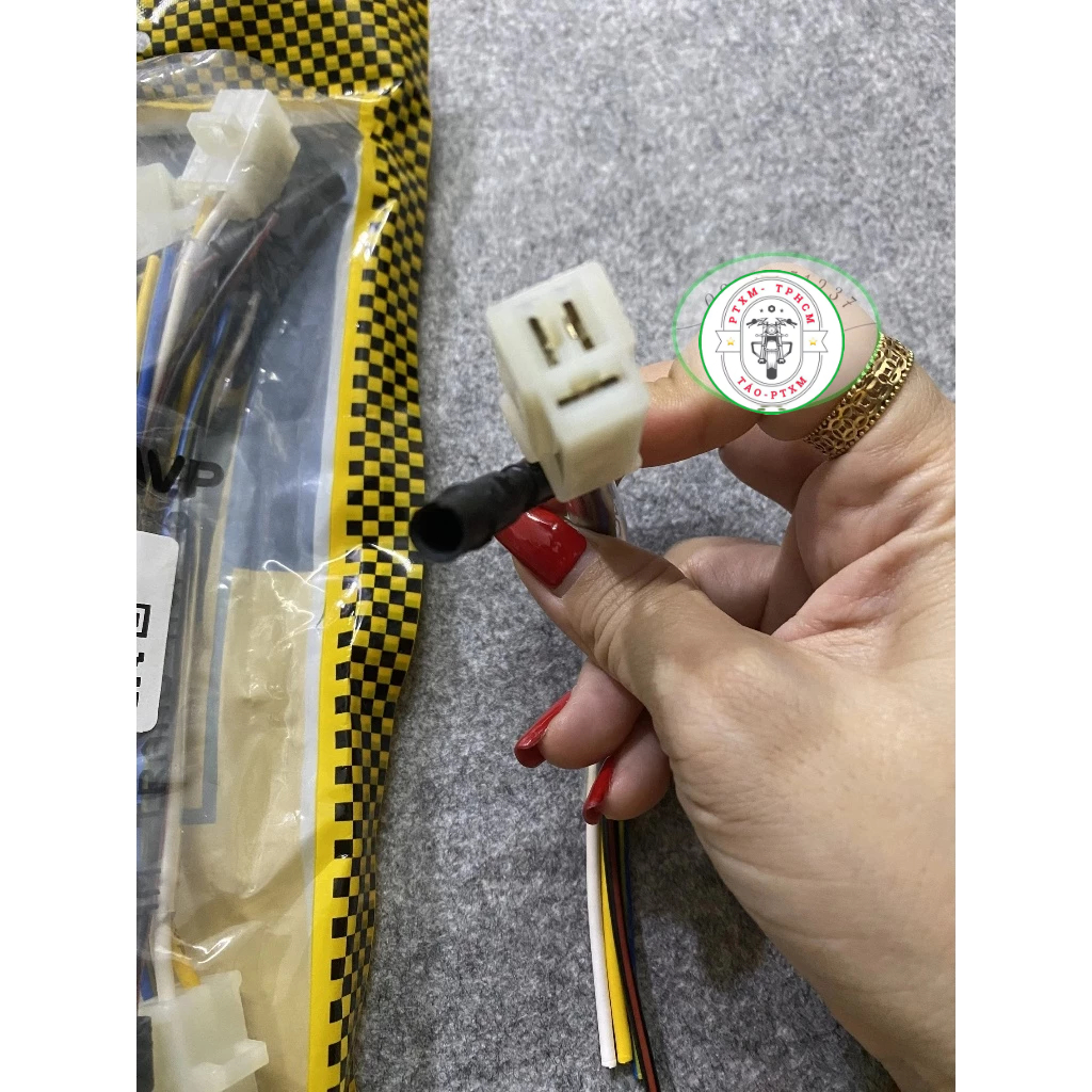 Combo dây ghim mâm lửa xe Alpha 3 lỗ và 3 chân