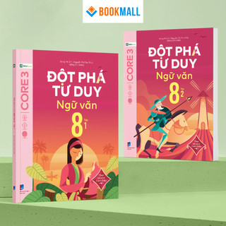 Sách - Đột phá tư duy Ngữ văn 8 tập 1 2 lẻ tùy chọn in màu