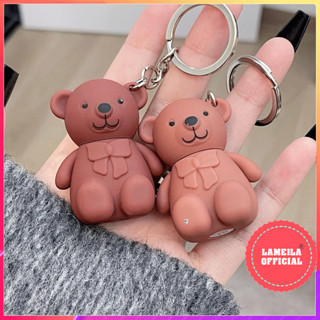  Son kem lì móc khóa gấu ART VALUE son gấu đỏ dễ thương mịn lì bền màu P0501 