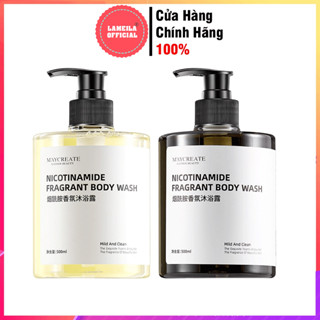 Sữa tắm dưỡng trắng hương nước hoa Niacinamide của Maycreate  500ml P0339