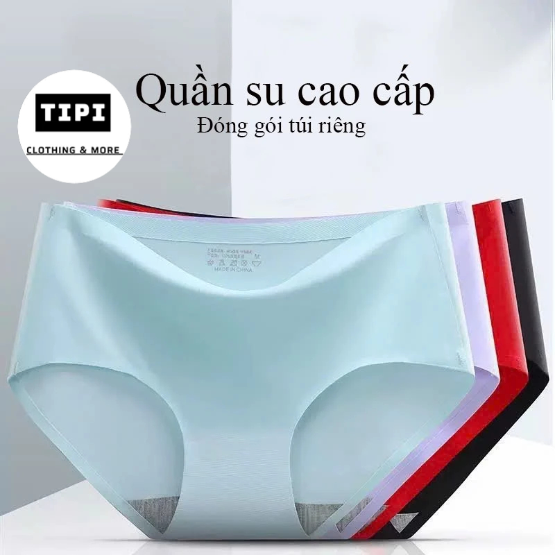 Quần lót nữ đúc su loại cao cấp dập viền chắc chắn đóng túi riêng biệt W3-01