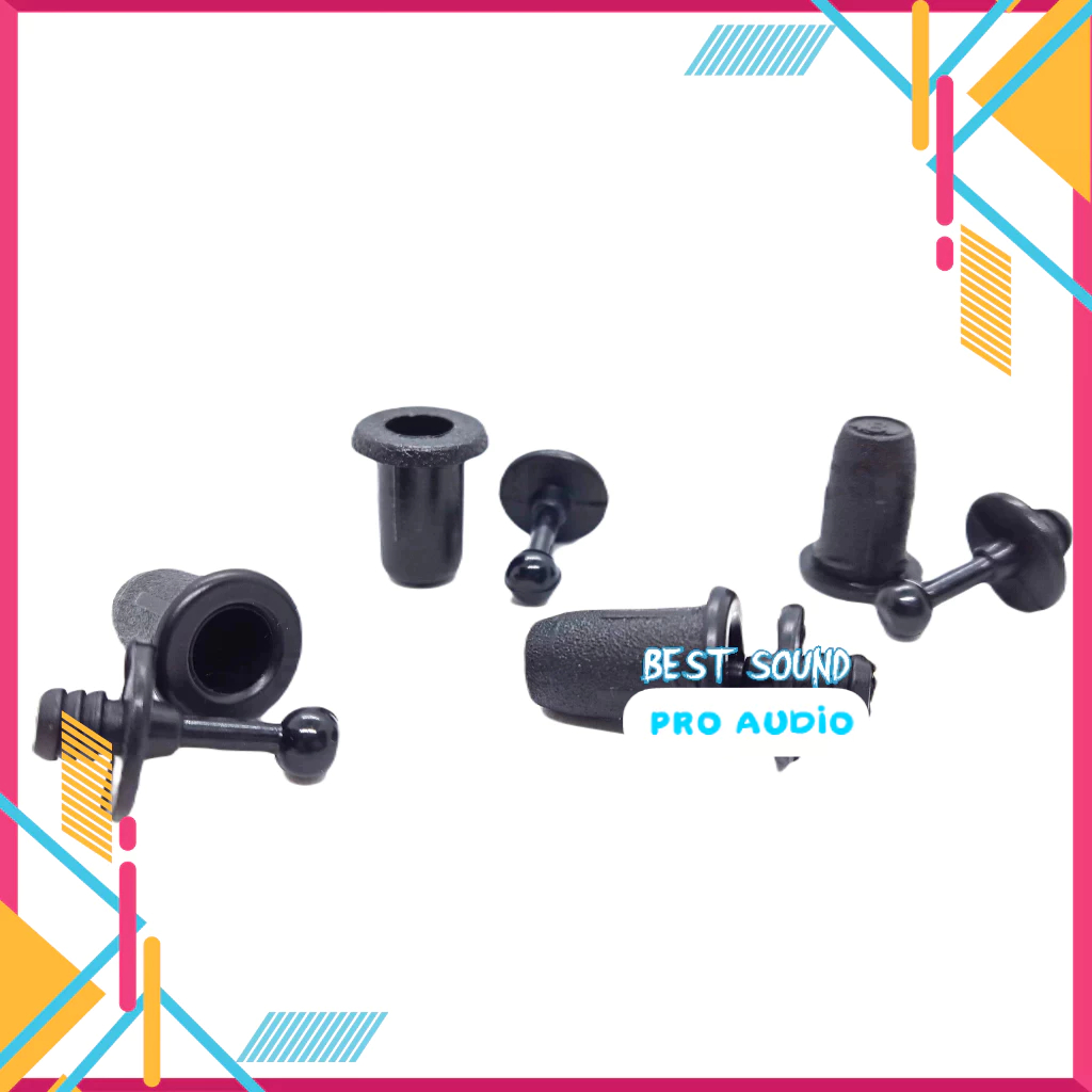Chân ê căng - chấu ê căng - chốt ê căng thùng loa: Bộ 4 chân