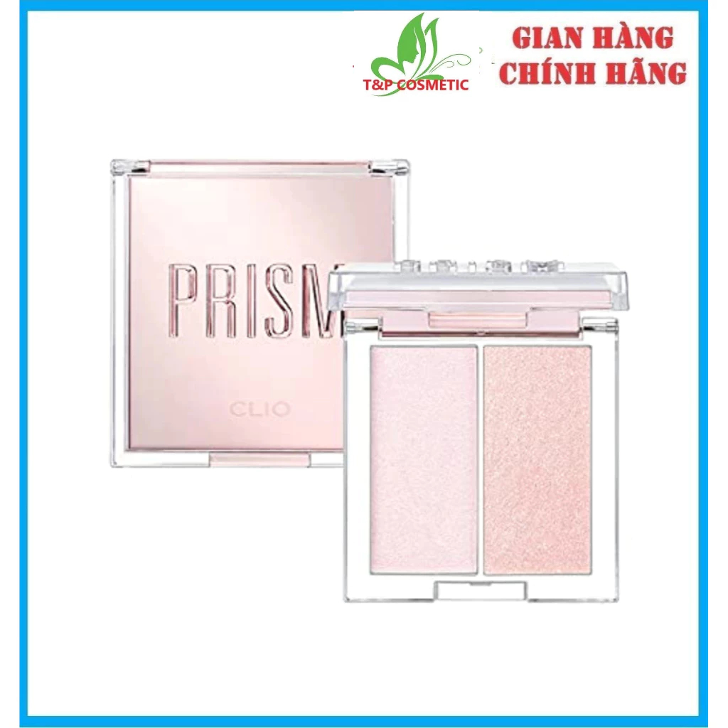 [Mẫu mới]Phấn Bắt Sáng Clio Prism Highlighter Duo 7g