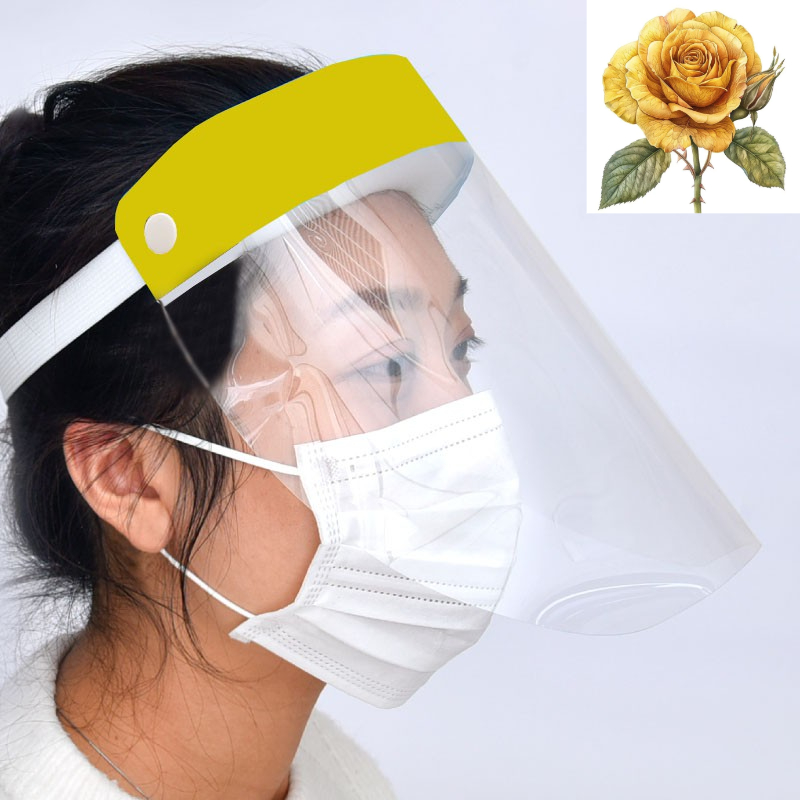 Mặt nạ kính thời trang viền vàng