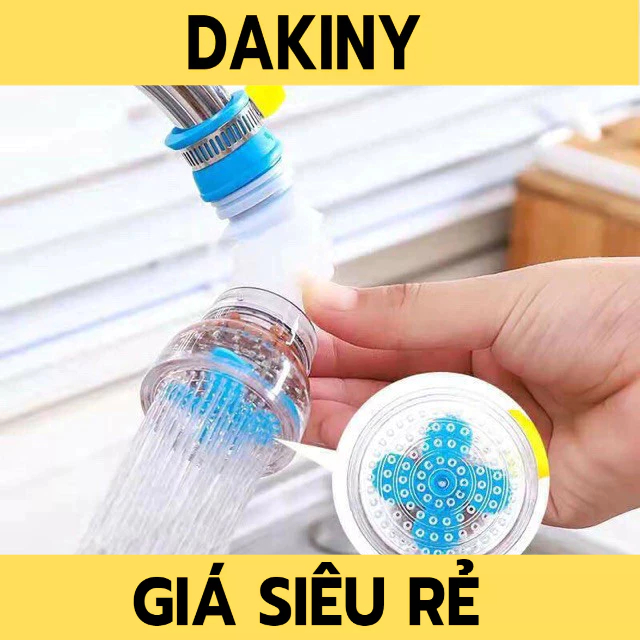 Đầu vòi nước - bộ đầu lọc nước tăng áp từ vòi xoay 360 độ