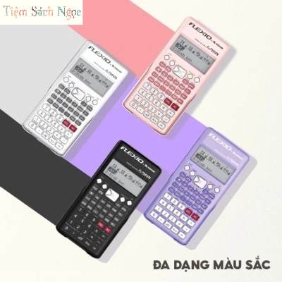 Máy tính cầm tay Flexio Fx799VN Thiên Long - Máy tính học sinh - 4 Màu năng động- Bảo hành 7 năm