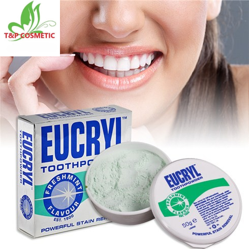 Bột Tẩy Trắng Răng EUCRYL ANH