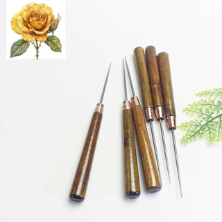 Cây dùi đục - dùi mũi nhọn cán gỗ 16cm