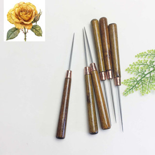 Cây dùi đục - dùi mũi nhọn cán gỗ 16cm