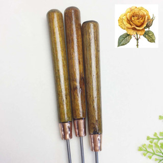 Cây dùi đục - dùi mũi nhọn cán gỗ 16cm