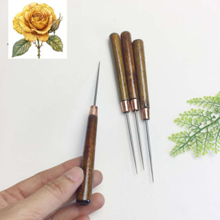 Cây dùi đục - dùi mũi nhọn cán gỗ 16cm