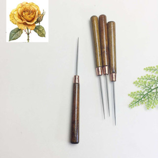 Cây dùi đục - dùi mũi nhọn cán gỗ 16cm