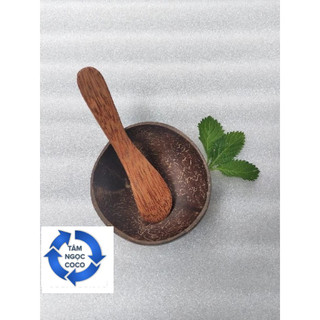 COMBO CHÉN GÁO DỪA + QUE TRỘN GỖ DỪA