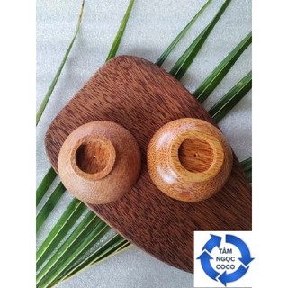 CHÉN NƯỚC CHẤM| CHÉN TRÒN GỖ DỪA 9X4CM