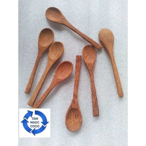 MUỖNG GỖ DỪA 16CM (LOẠI II)