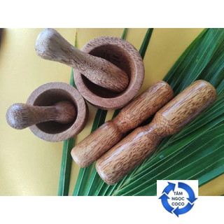 CỐI CHÀY GIÃ BẰNG GỖ DỪA