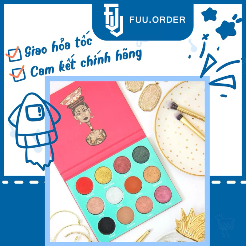 Bảng phấn mắt Juvia’s Place The Saharan