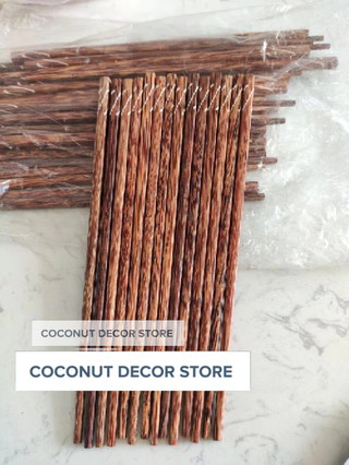 Đũa gỗ dừa vân loại 1 - 50 đôi