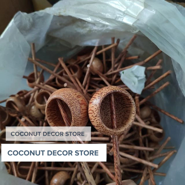 2 chiếc Gáo múc rượu tròn