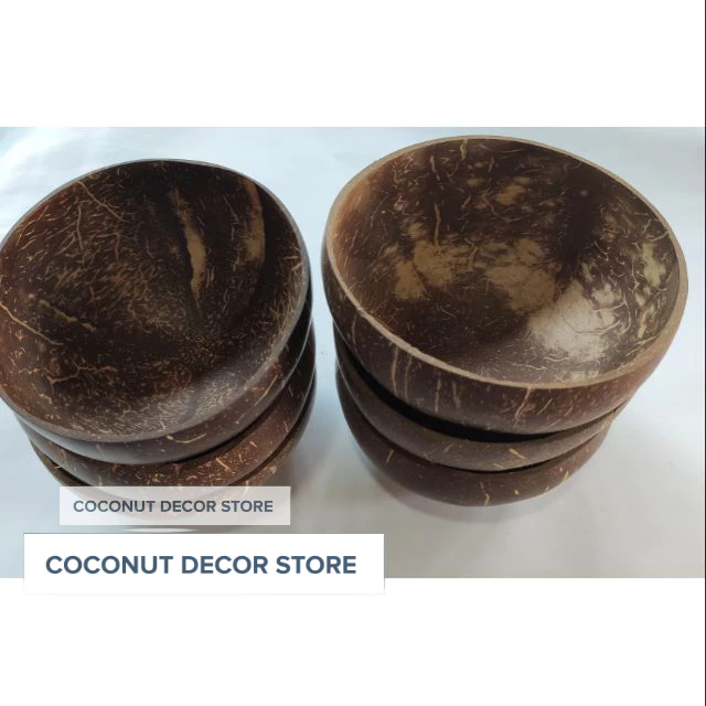 Chén ăn cơm gáo dừa - Bát gáo dừa