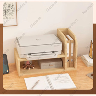  Kệ để máy tính kệ gỗ để bàn kệ để máy in máy scan máy tính PC laptop kệ văn phòng gỗ MDF cao cấp dễ dàng lắp ráp MS07 