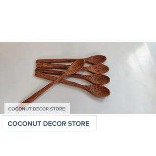 Muỗng cafe gỗ dừa 18cm - Bộ 10 chiếc