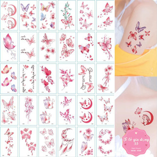 Set 30 Tấm Hình Xăm Tạm Thời Chống Thấm Nước  Khác Nhau (10x6cm) 1652 Sỉ Lẻ Gia Dụng 88