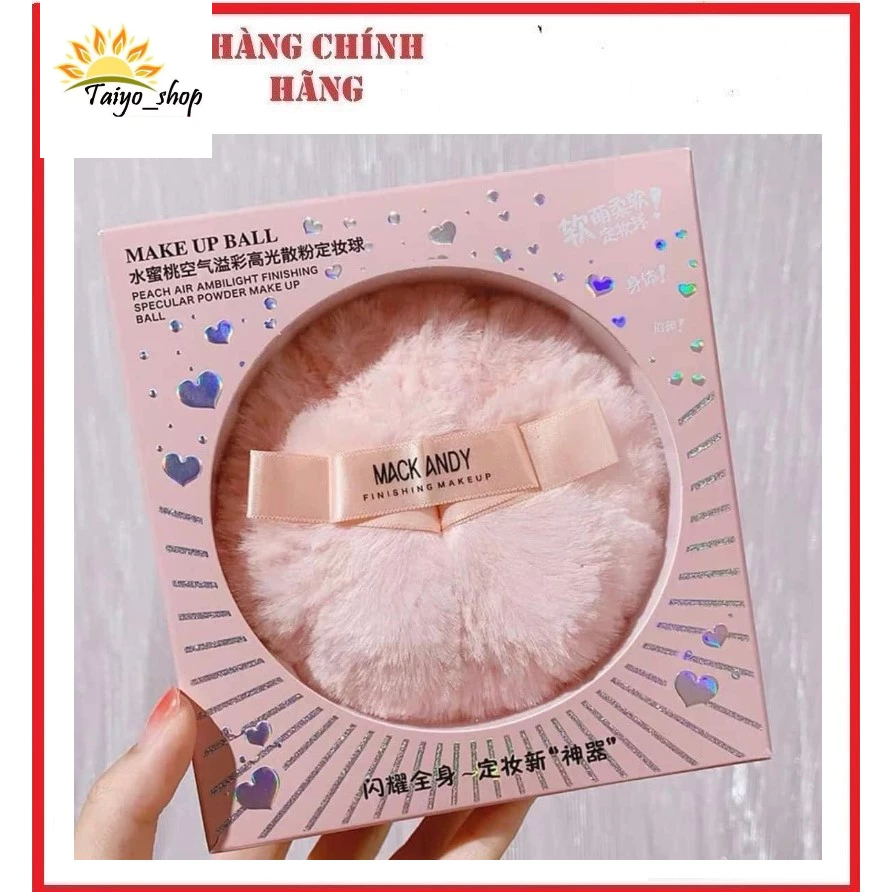 Bông phấn bắt sáng nhũ highlight MACK ANDY