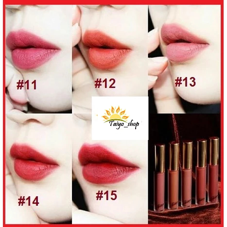 Son kem BBIA Last Velvet Lip Tint version 3 màu 11 12 13 14 15