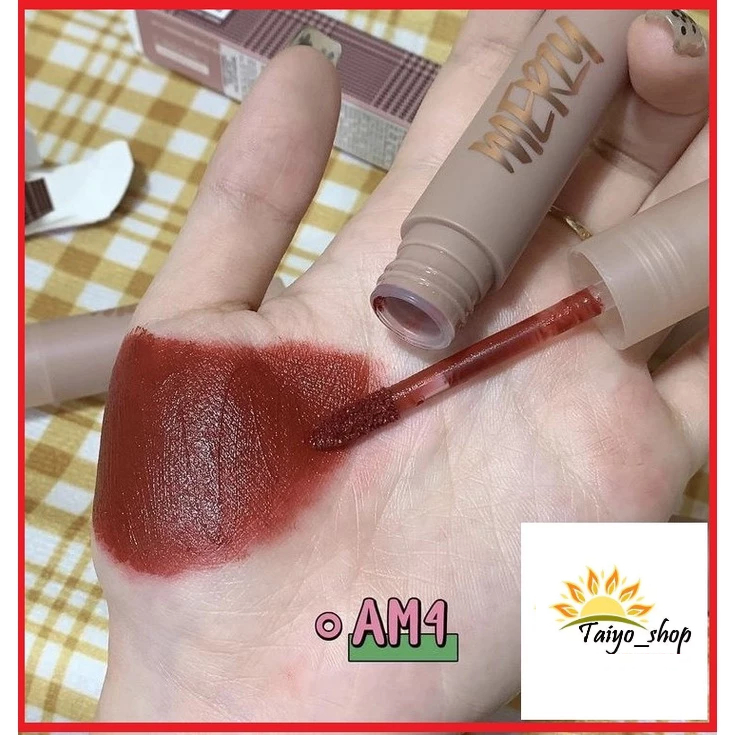 [NEW] Son Kem Lì Merzy Academia Mellow Tint 4g #AM4 Leather Bookmark: Đỏ gạch