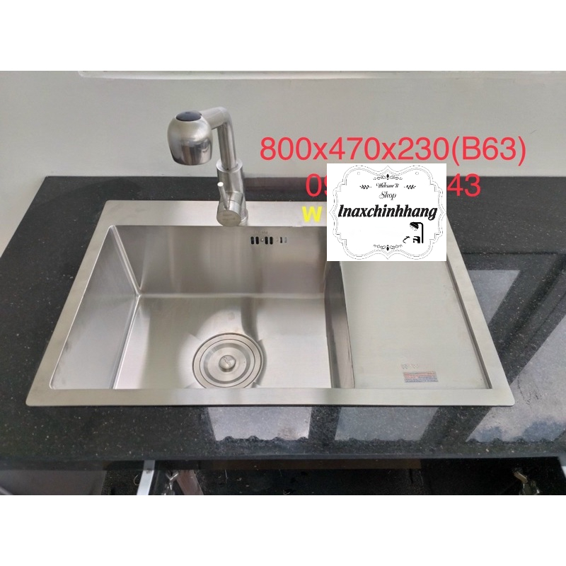 Chậu rửa chén Winland B63 (8047)