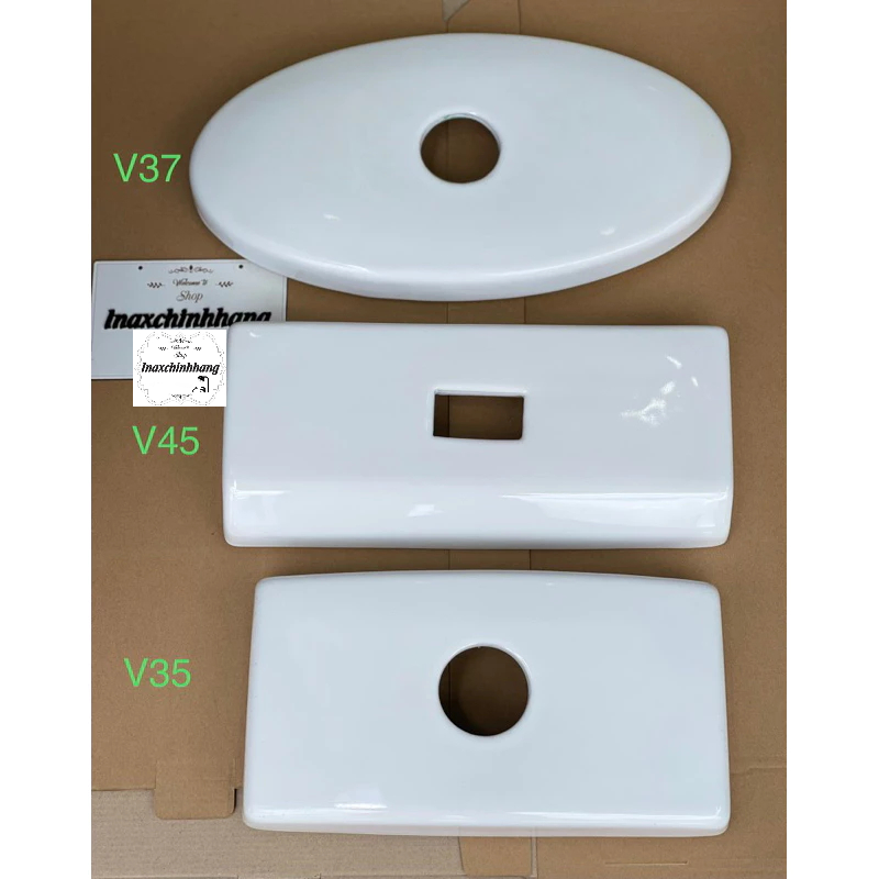 Nắp sứ két nước bàn cầu viglacera V35,V37,V45,V199 nắp sứ thùng nước viglacera(gửi hình cho shop trư
