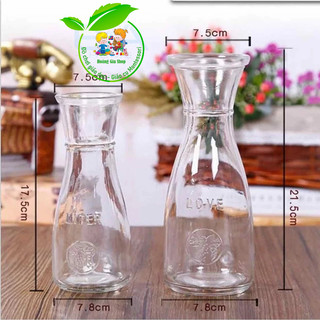 Bình thủy tinh cắm hoa, bình thả hạt