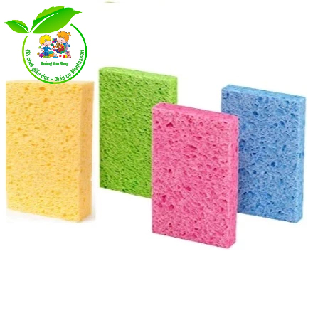 Bọt biển Cellulose Sponges dùng trong góc thực hành cuộc sống cho bé