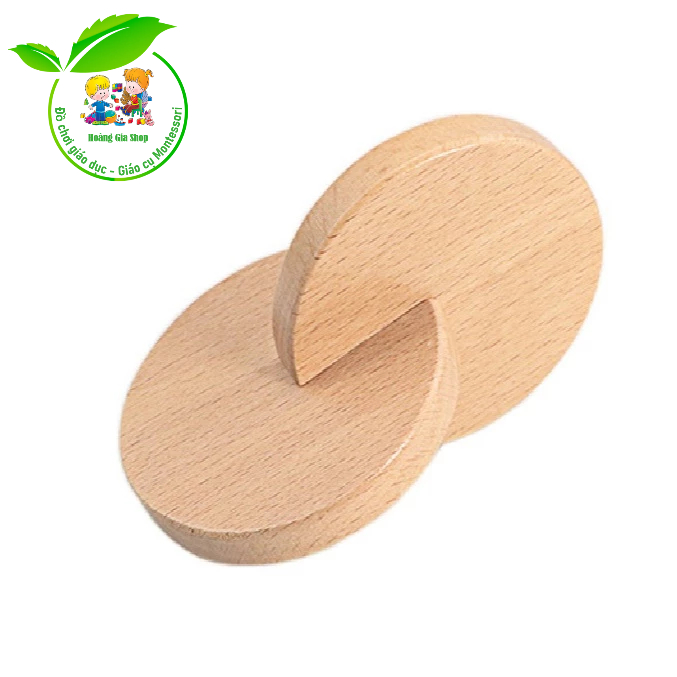 Xúc xắc 2 đĩa Montessori - Interlocking Discs