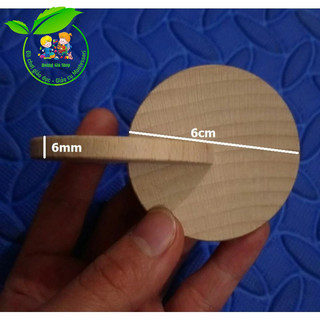 Xúc xắc 2 đĩa Montessori - Interlocking Discs