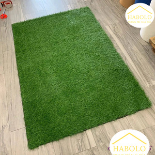 Thảm cỏ nhân tạo 1m x 1.5m dùng trang trí nhà cửa, sân vườn