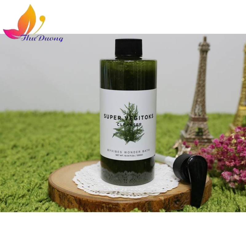 Sữa rửa mặt thải độc rau củ Super Vegitoks Cleanser 300ml