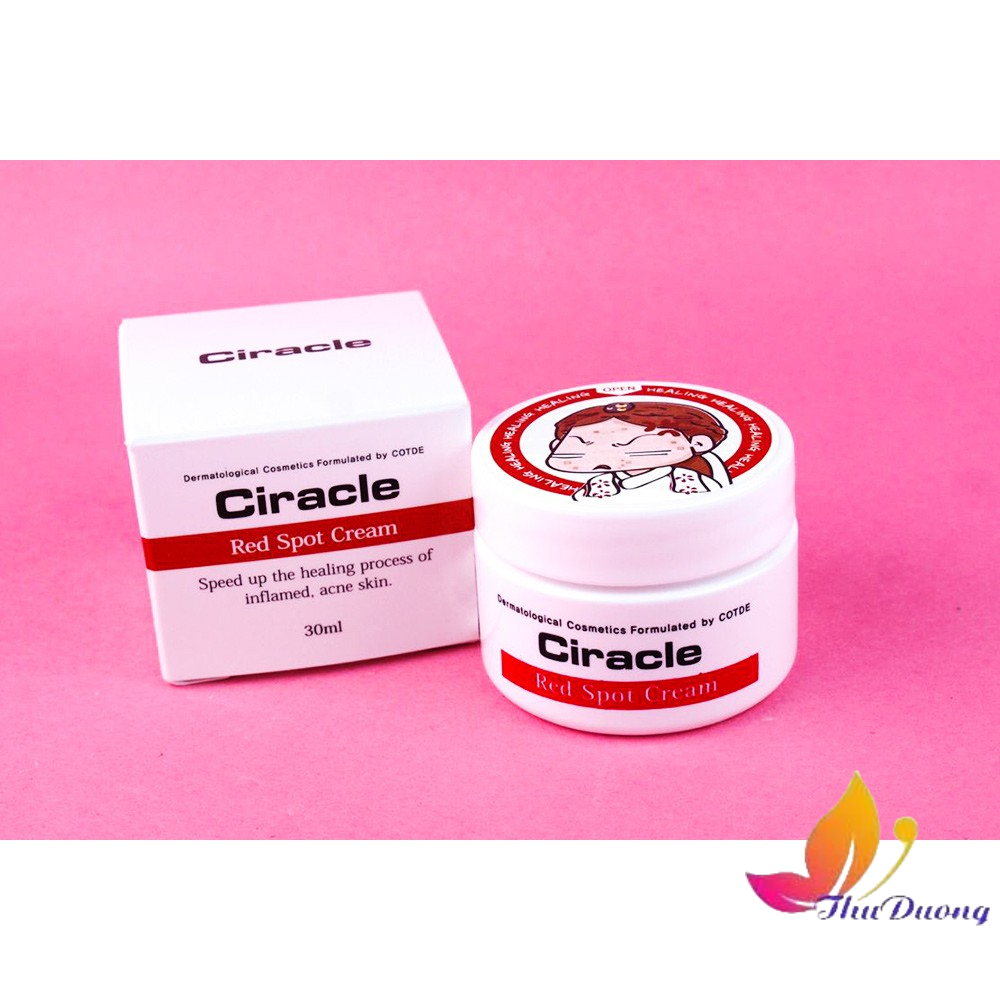 KEM LÀM SẠCH  MỤN CIRACLE RED SPOT CREAM