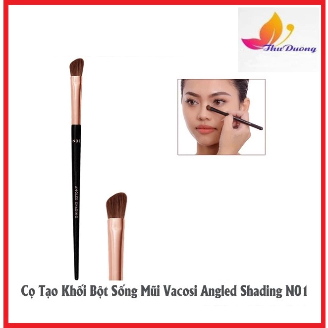 Cọ Đánh Sống Mũi Vacosi N01