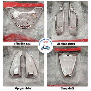 Phụ kiện Ốp Crom Honda SH Mode 2013, 2014, 2015, 2016, 2017, 2018, 2019 Đồ trang trí, bảo vệ xe máy