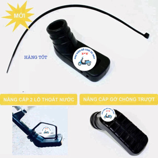 Bọc chân chống, chống trượt xe máy cao su loại tốt