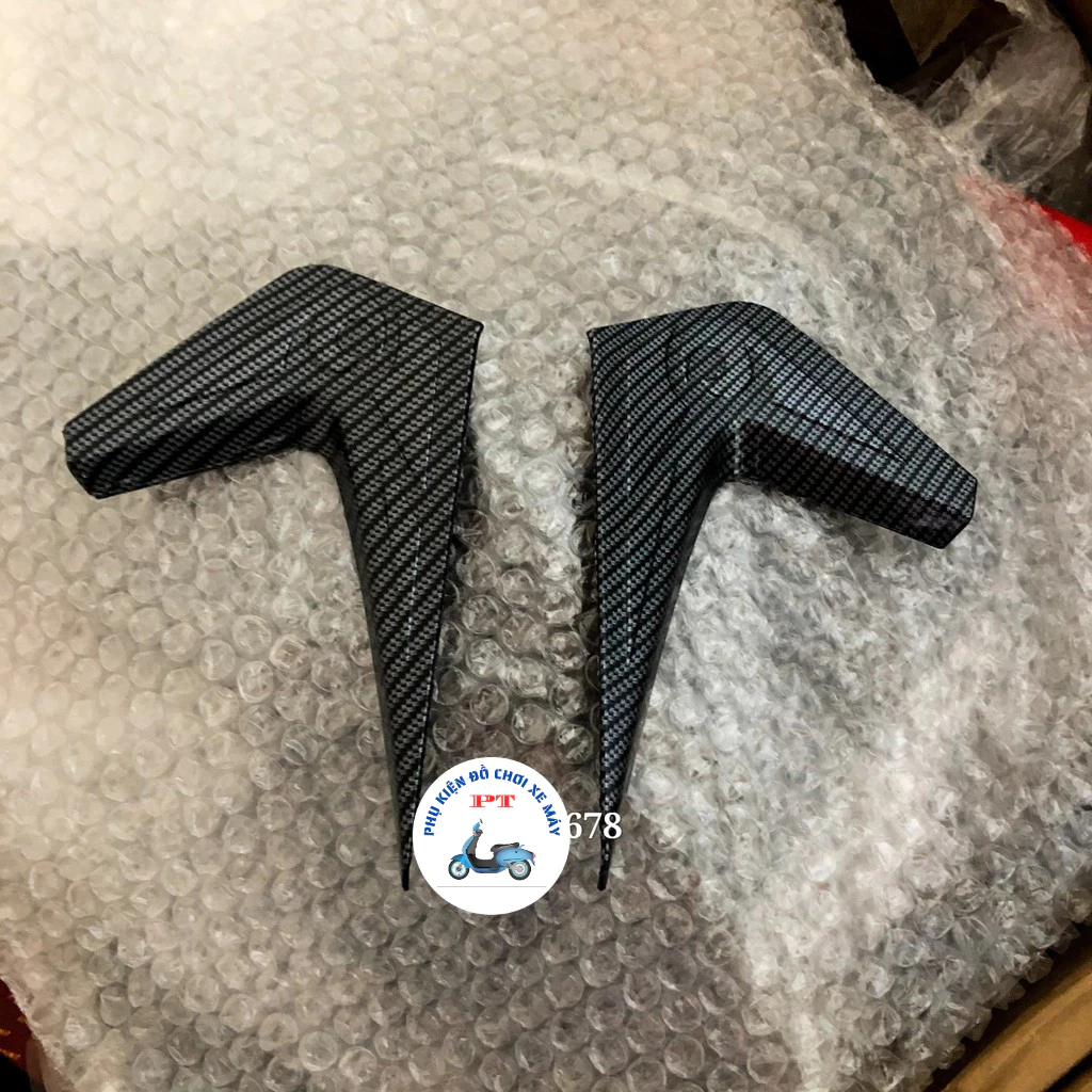 Ốp hông nhỏ Honda Air Blade AB 2020 2021 Carbon - Phụ kiện Honda Air Blade AB